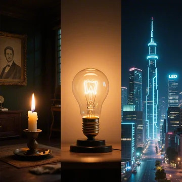 Dari Minyak ke Listrik: Perjalanan Panjang Penemuan Lampu
